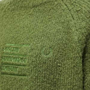 Fred Perry x Raf Simons Fluffy Crew Knit