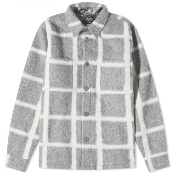 Portuguese Flannel Minimalist Check Overshirt