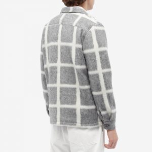 Portuguese Flannel Minimalist Check Overshirt