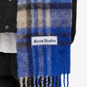 Acne Studios Vally Tartan New Scarf