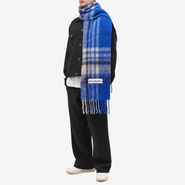 Acne Studios Vally Tartan New Scarf