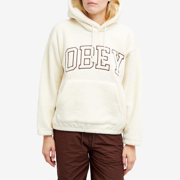 Obey Hoodie With Collegiate Logo