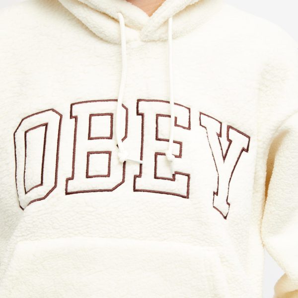 Obey Hoodie With Collegiate Logo