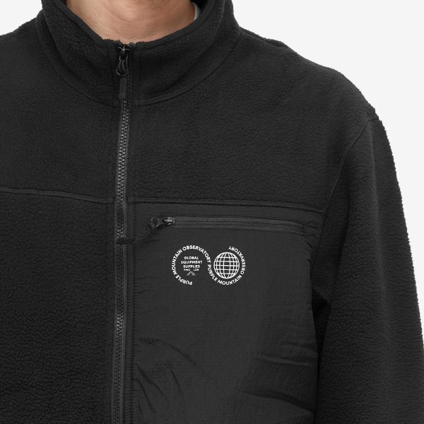 Purple Mountain Observatory Borg Zip Fleece Jacket