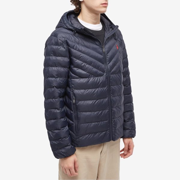 Polo Ralph Lauren Terra Chevron Insulated Hooded Jacket