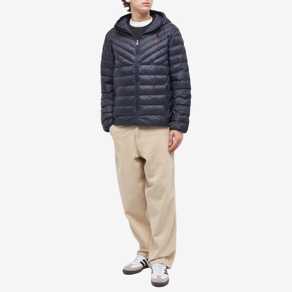 Polo Ralph Lauren Terra Chevron Insulated Hooded Jacket