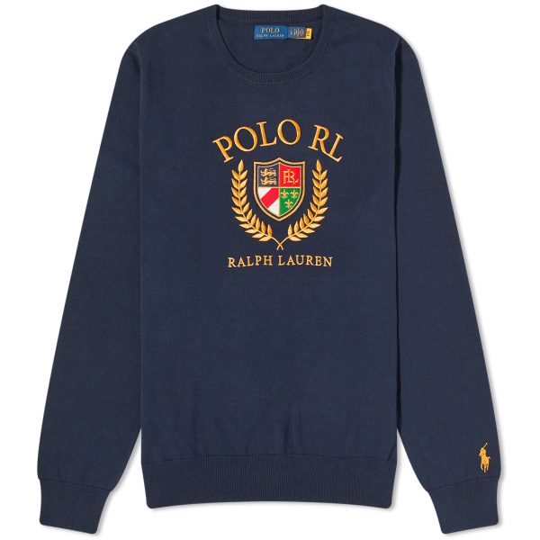 Polo Ralph Lauren Crest Logo Crew Knit