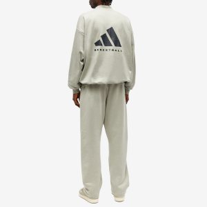 Adidas Basketball Back Logo Crew Sweat