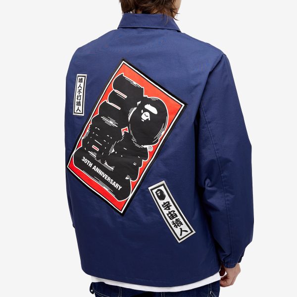 A Bathing Ape 30th Anniversary Coach Jacket