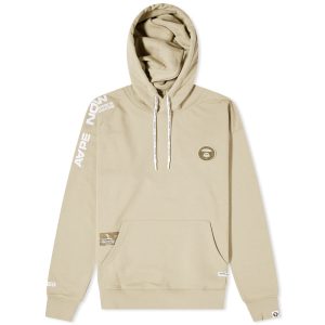 AAPE Camo Silicone Badge Hoodie