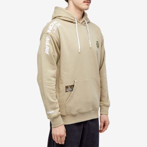 AAPE Camo Silicone Badge Hoodie