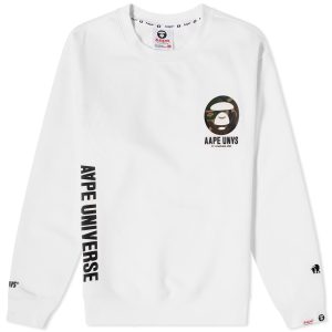 AAPE Back X-Bone Crew Sweat