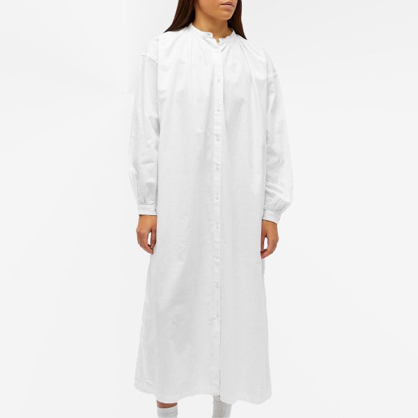 Snow Peak OG Cotton Poplin Midi Shirt Dress