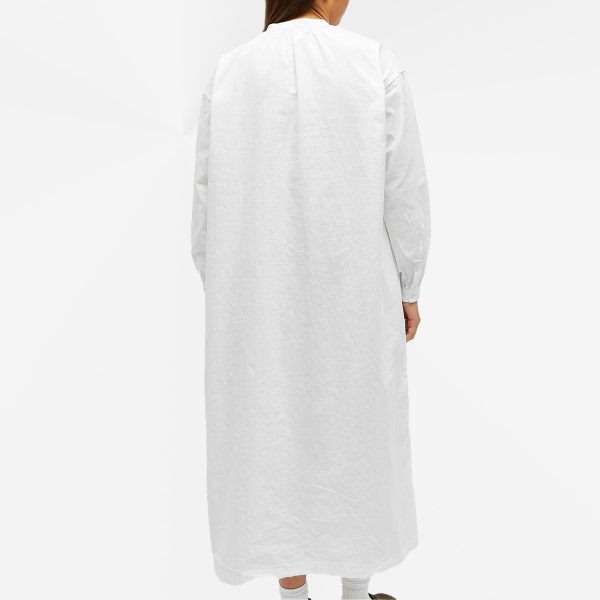 Snow Peak OG Cotton Poplin Midi Shirt Dress