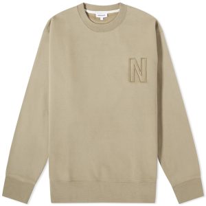 Norse Projects Arne Relaxed N Logo Crew Sweat