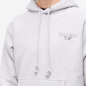 Service Works Scribble Logo Hoodie