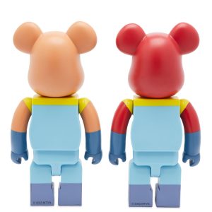 Medicom Ren & Stimpy Space Madness Be@brick 400％ Set of 2