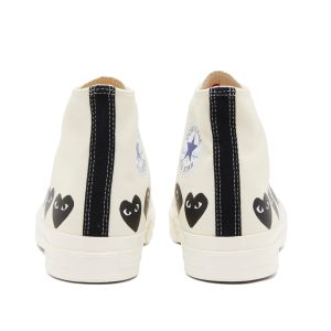 Comme des Garçons Play x Converse Multi Heart High Sneaker