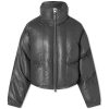 Agolde Edie Leather Puffer Jacket