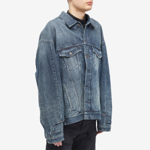 Balenciaga Runway Deconstructed Denim Jacket