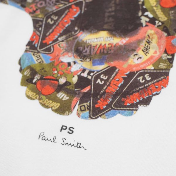 Paul Smith Skull Sticker T-Shirt