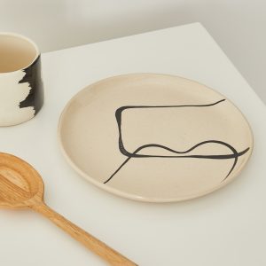 The Conran Shop Mono Pattern Side Plate