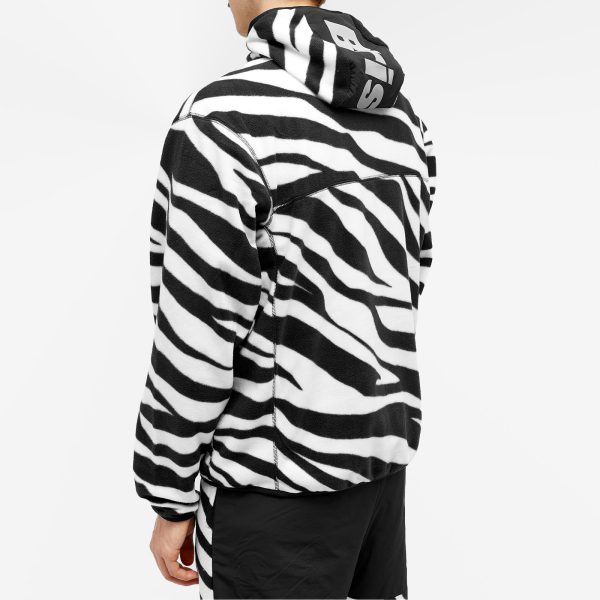 F.C. Real Bristol Zebra Fleece Pull Over Jacket