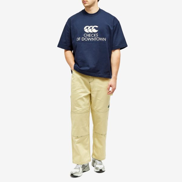 Checks Downtown x Canterbury Logo T-Shirt
