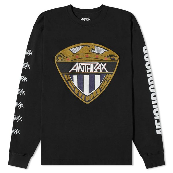 Neighborhood Long Sleeve Anthrax Shield T-Shirt