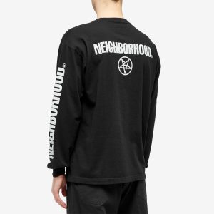 Neighborhood Long Sleeve Anthrax Shield T-Shirt