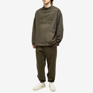 Fear of God ESSENTIALS Spring Long Sleeve Printed T-Shirt