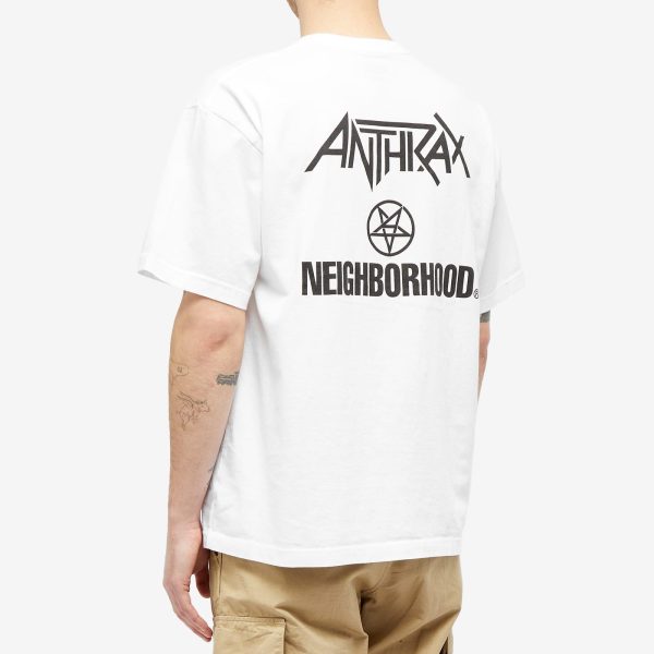 Neighborhood Anthrax Judge Death T-Shirt