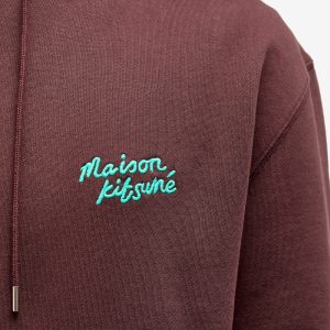 Maison Kitsune Maison Kitsune Handwriting Regular Hoodie