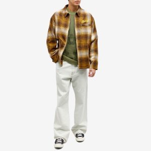 Kenzo Checked Plaid Zip Overshirt