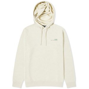 A.P.C. Overdyed Item Logo Hoodie