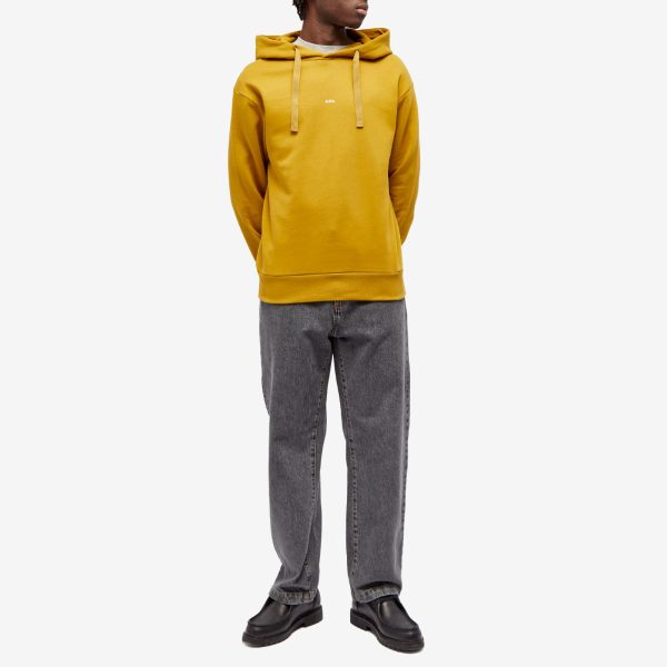 A.P.C. Larry Central Logo Hoodie