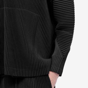 Homme Plissé Issey Miyake Pleated Split Front Pant