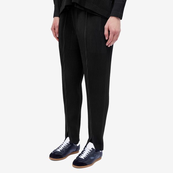 Homme Plissé Issey Miyake Pleated Split Front Pant