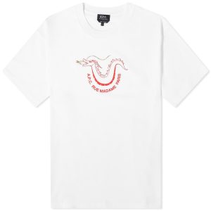 A.P.C. CNY Fire T-Shirt