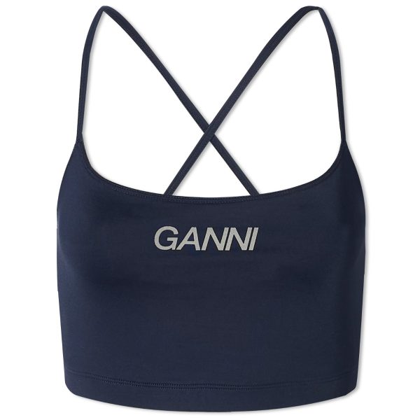 GANNI Active Strap Top