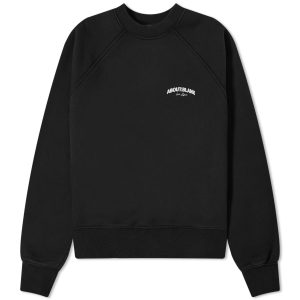 about:blank Arched Logo Raglan Sweat