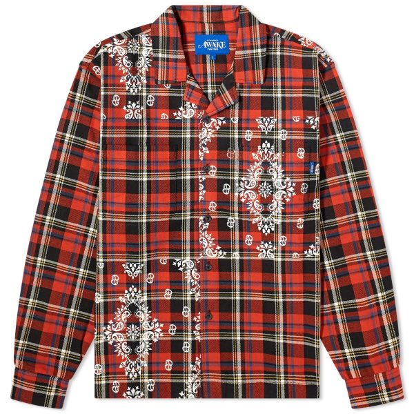 Awake NY Paisley Flannel Vacation Shirt