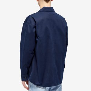 Maison Kitsune Tonal Fox Head Patch Overshirt