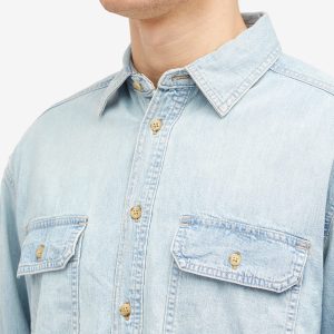 John Elliott Princetown Denim Work Shirt