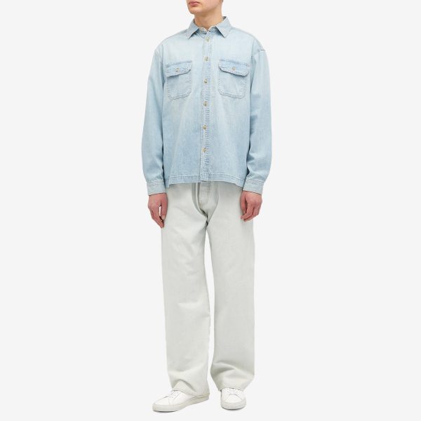 John Elliott Princetown Denim Work Shirt