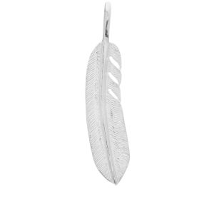 First Arrows Left Sided Feather Large Pendant