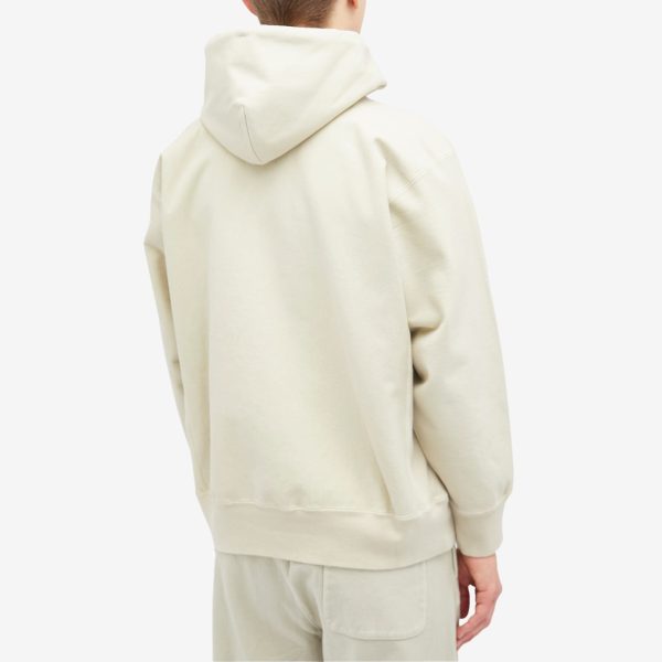 Auralee Super Milled Popover Hoodie