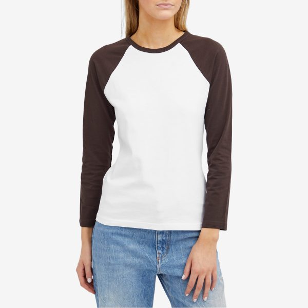 Wood Wood Long Sleeve Quinn Baseball T-Shirt