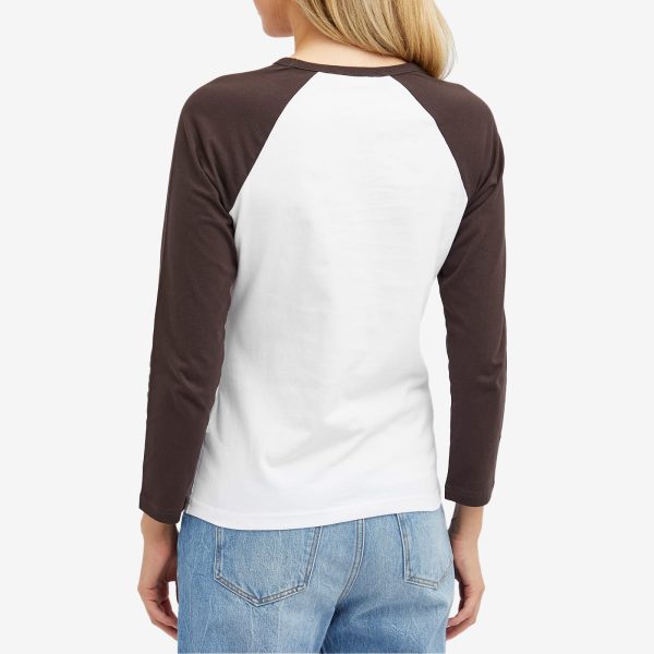 Wood Wood Long Sleeve Quinn Baseball T-Shirt