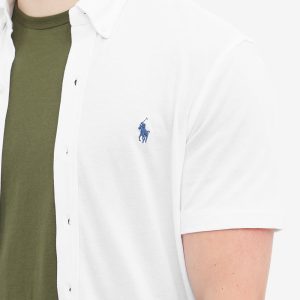 Polo Ralph Lauren Short Sleeve Pique Button Down Shirt